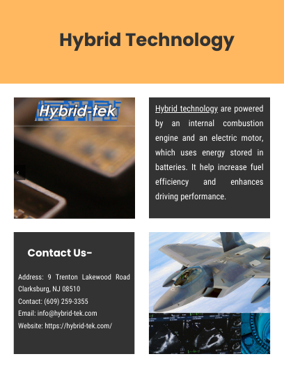 Hybrid Technology  - by Emma William [Infographic]